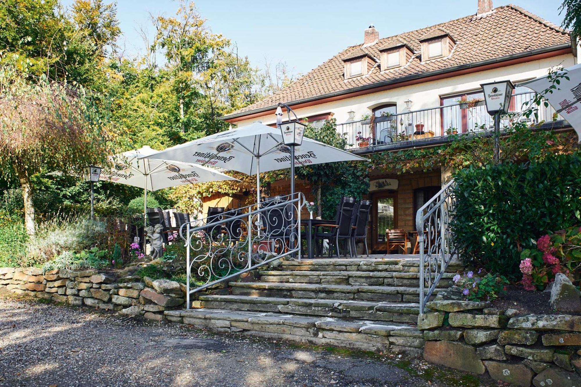 Hotel Restaurant Waldschloesschen Lienen Bagian luar foto